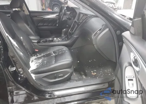 2019 Infiniti Q50 3.0T Luxe z USA, uszkodzony, nr VIN JN1EV7AR9KM590498